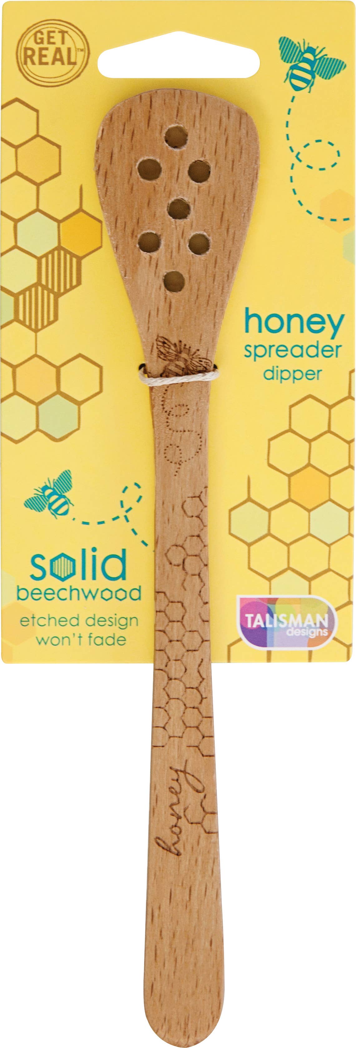 TALISMAN DESIGNS - Honey Bee Honey Spreader and Dipper