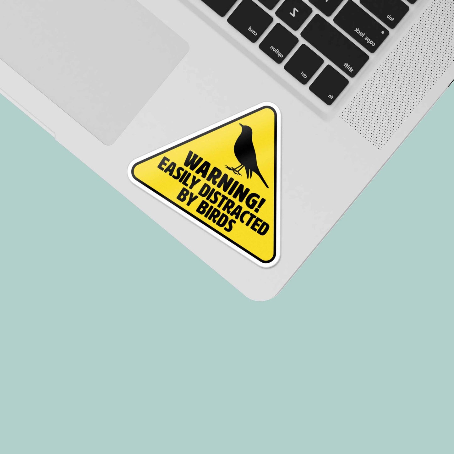 Easily Distracted by Birds Sticker