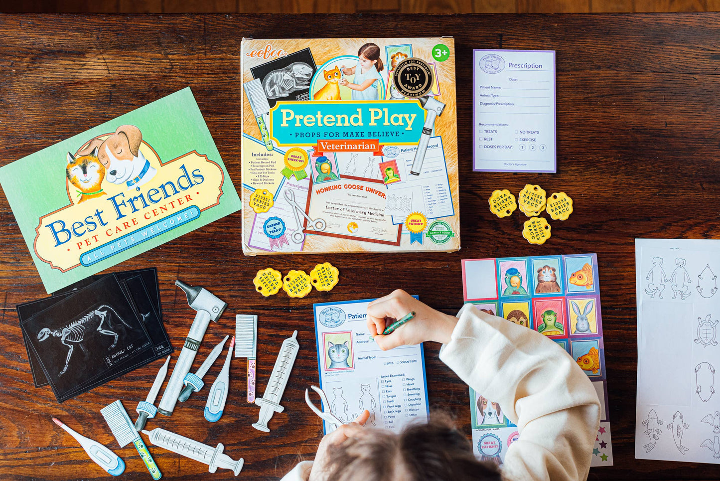 eeBoo - Veterinarian Pretend Play