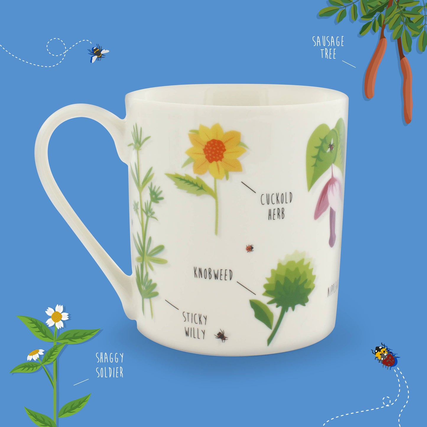 The Ridiculously Rude Plants Mug