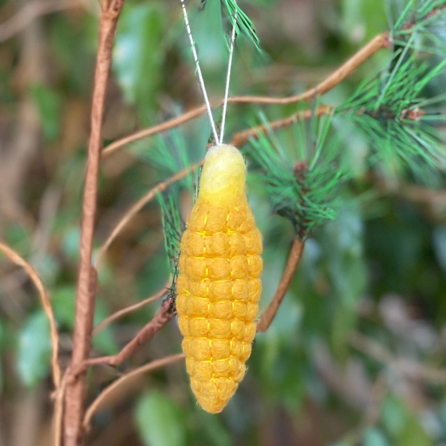 Ear of Corn Felt Ornament