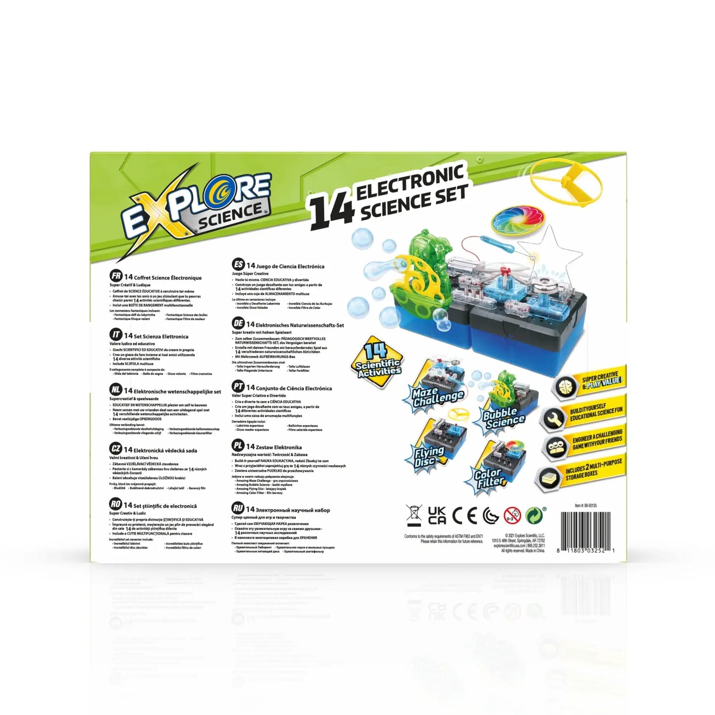 Explore Scientific - Explore Science 14 Electronic Science Set - STEM