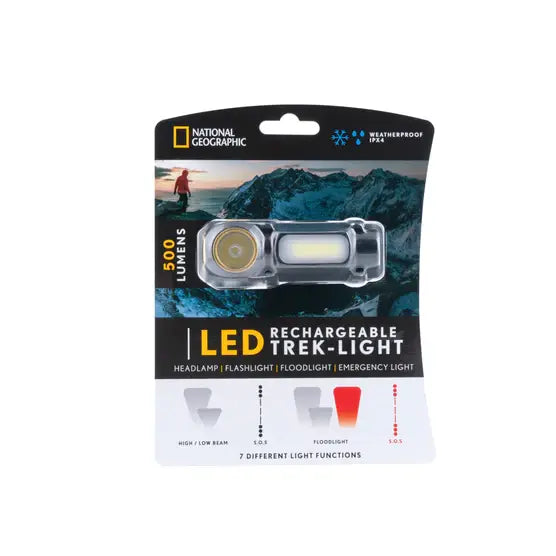 Explore Scientific - National Geographic LED Headlight Rechargeable