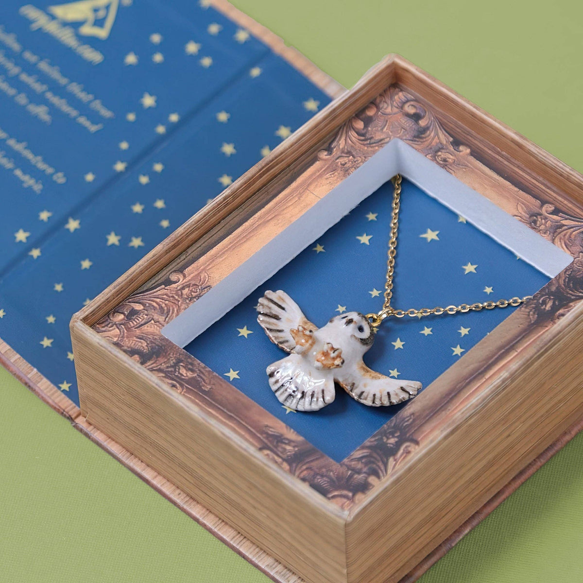 Barn Owl Necklace