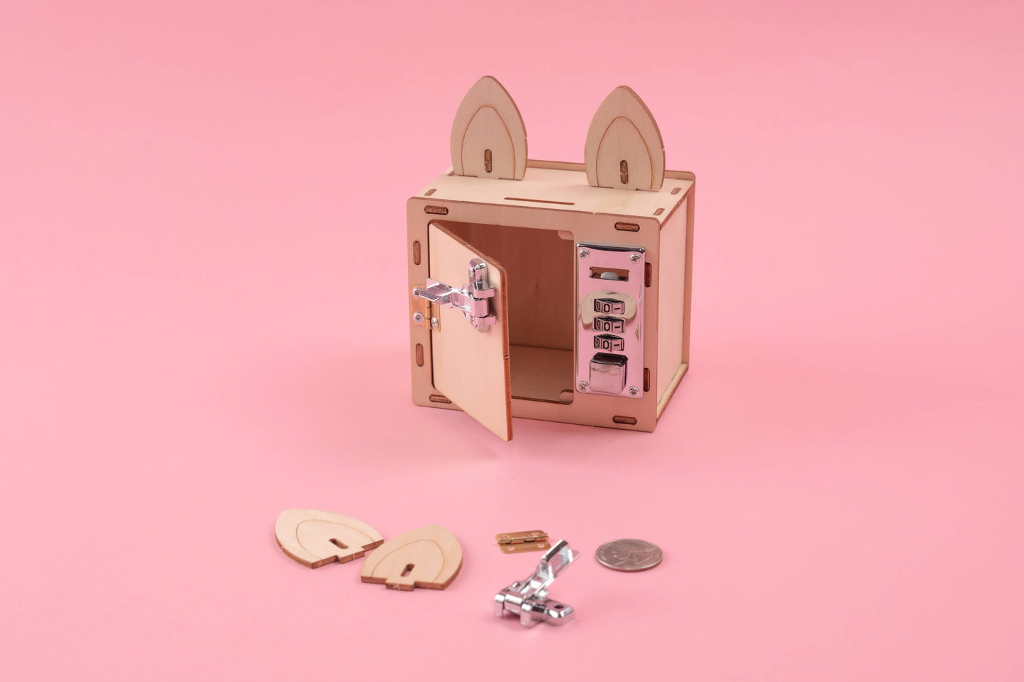 Combination Lock Box and Phone Holder DIY Kit