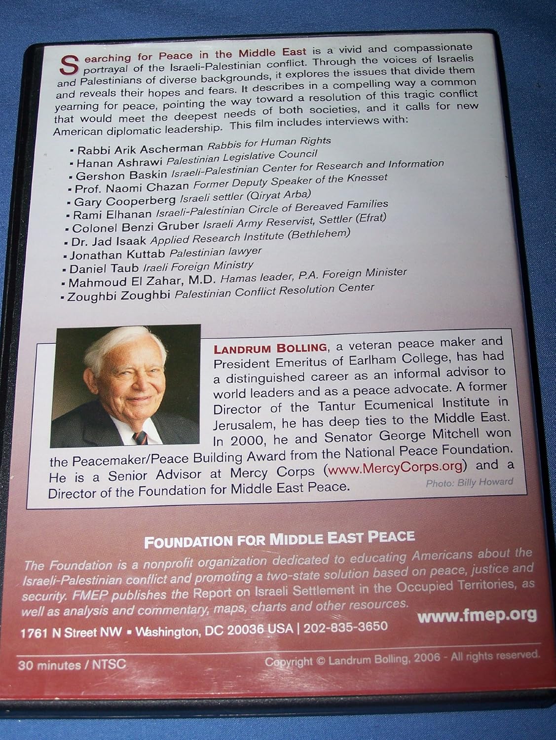 Searching for Peace in the Middle East (DVD)