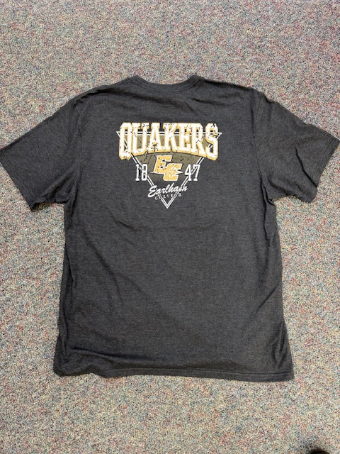 Retro Quakers Tee, Black
