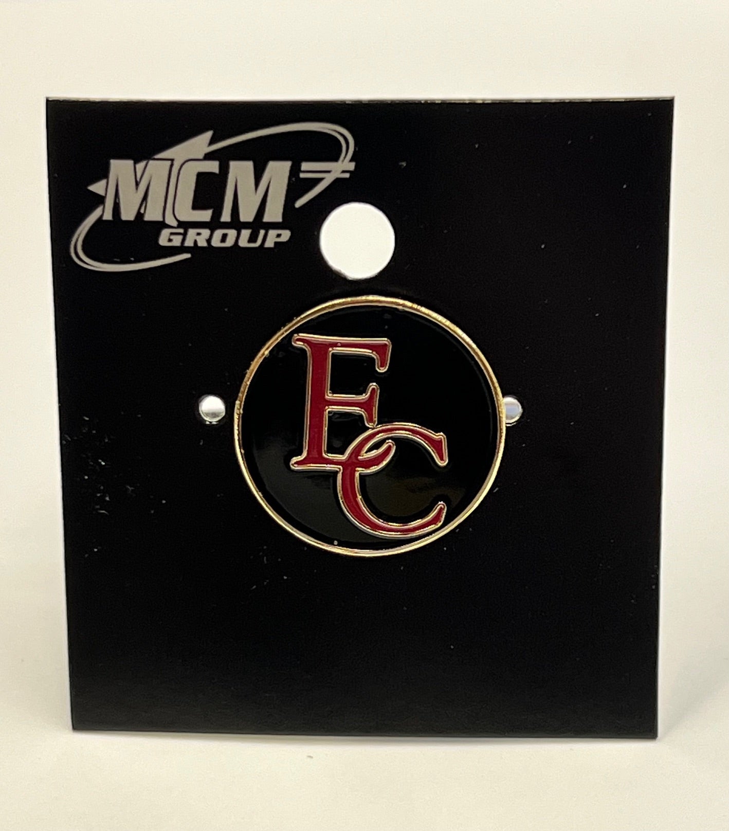 EC Round Lapel Pins
