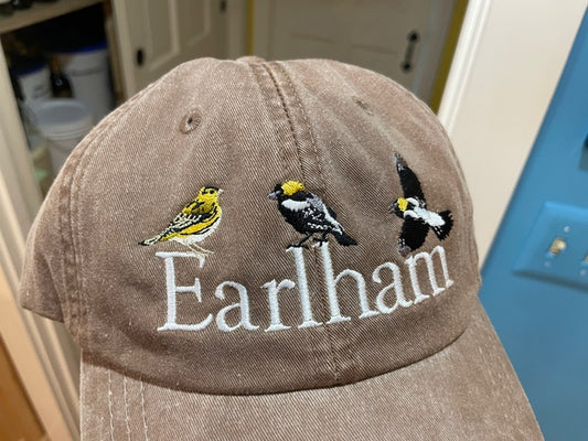 Earlham Birding Hat (Mud, Bobolinks)