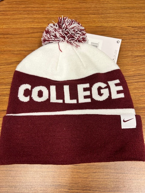 Nike Stripe Pom Beanie