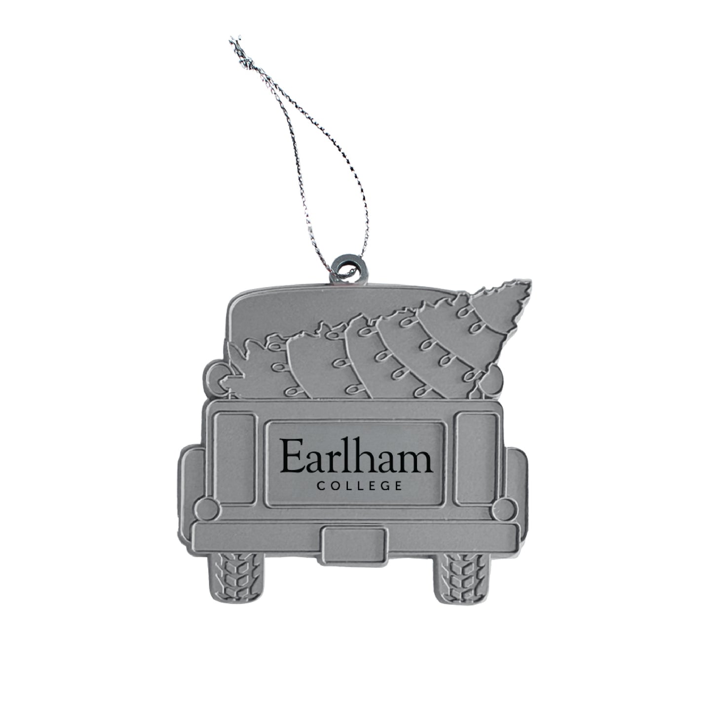 Earlham Truck Pewter Ornament