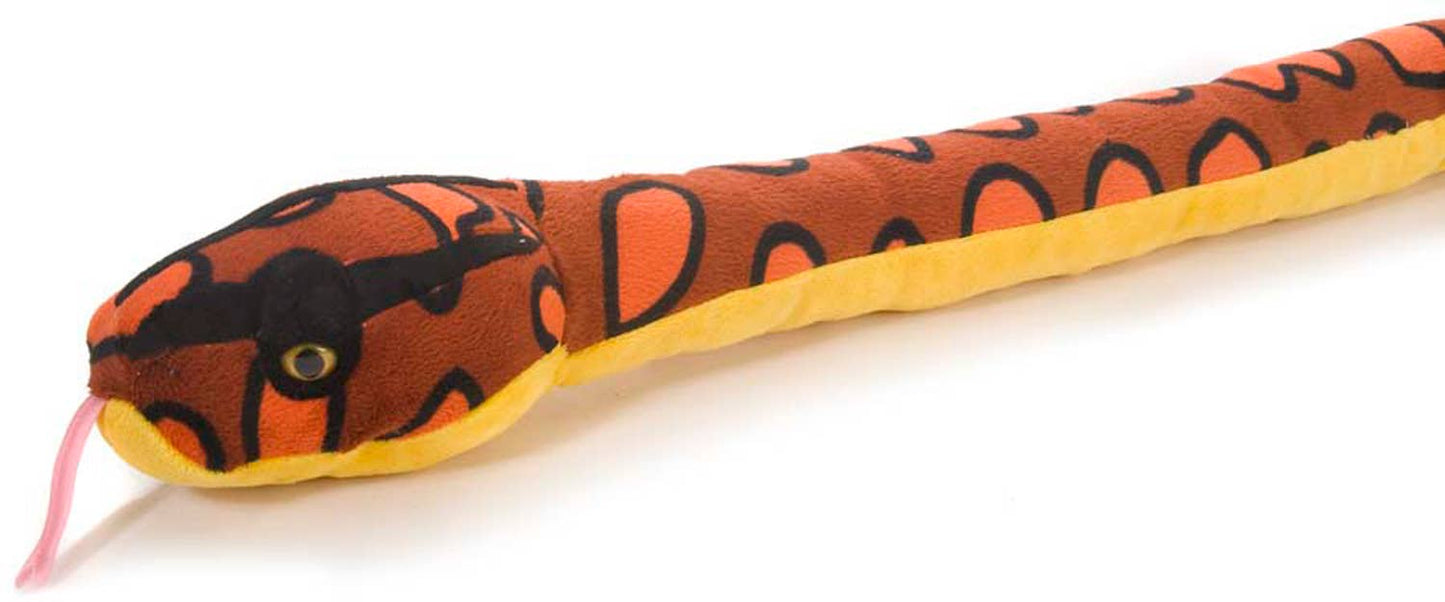Snake Rainbow Boa Stuffed Animal 54"