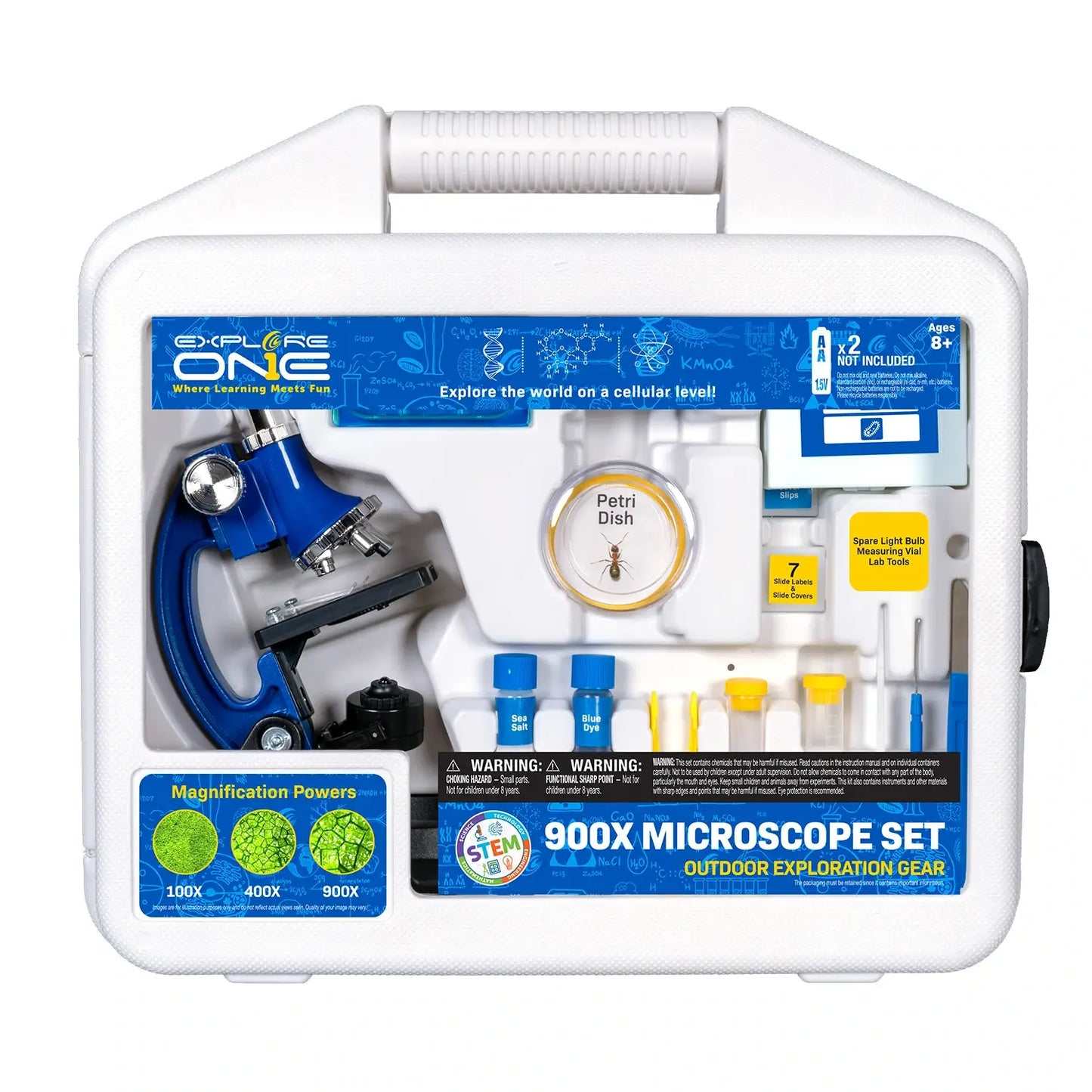 Explore Scientific - 900x Explore One Microscope with Case