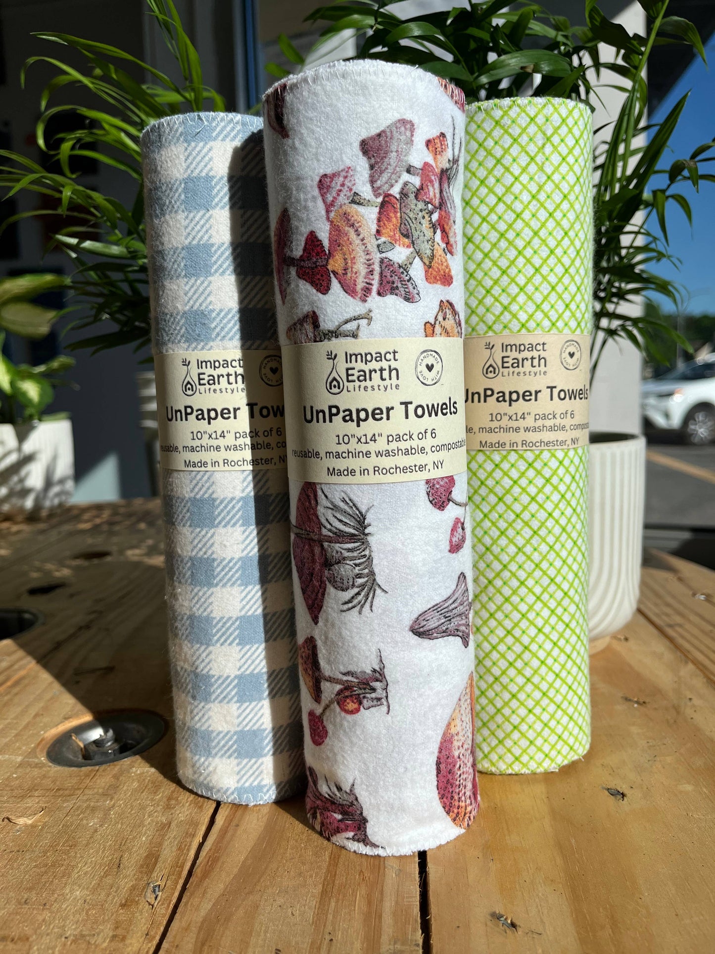 UnPaper Towels on a roll- Compostable