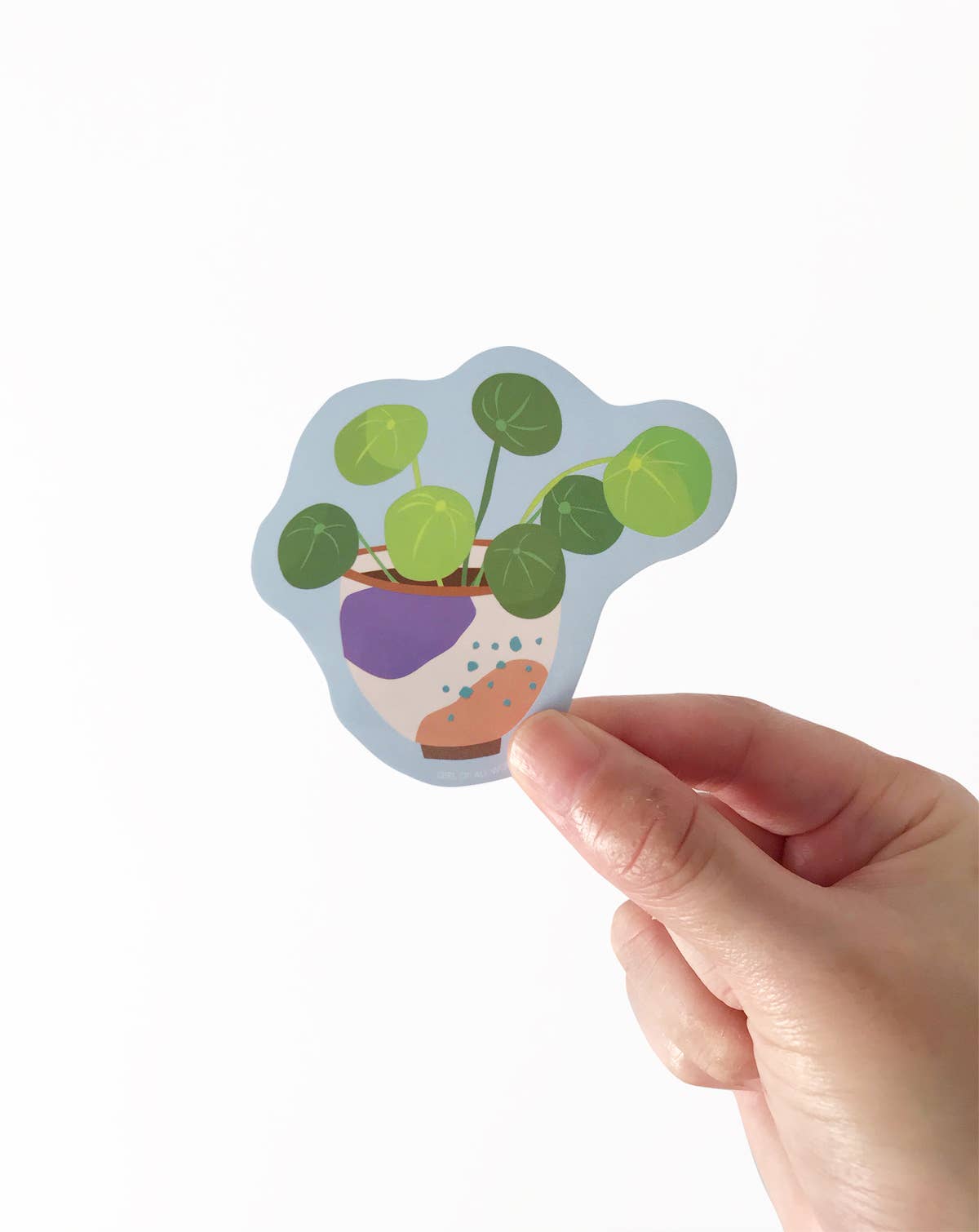 HOUSE PLANT VINYL STICKER