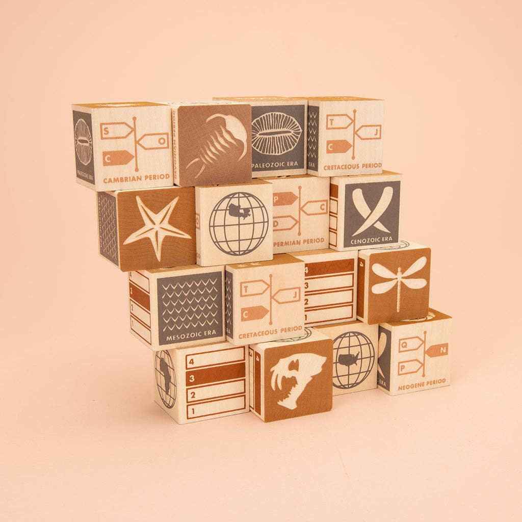 Uncle Goose Fossil Blocks