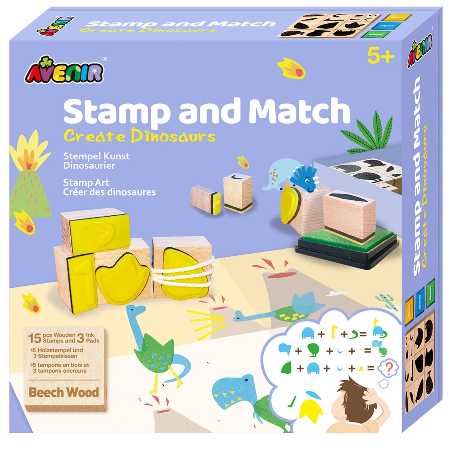 Stamp and Match DINOSAURS