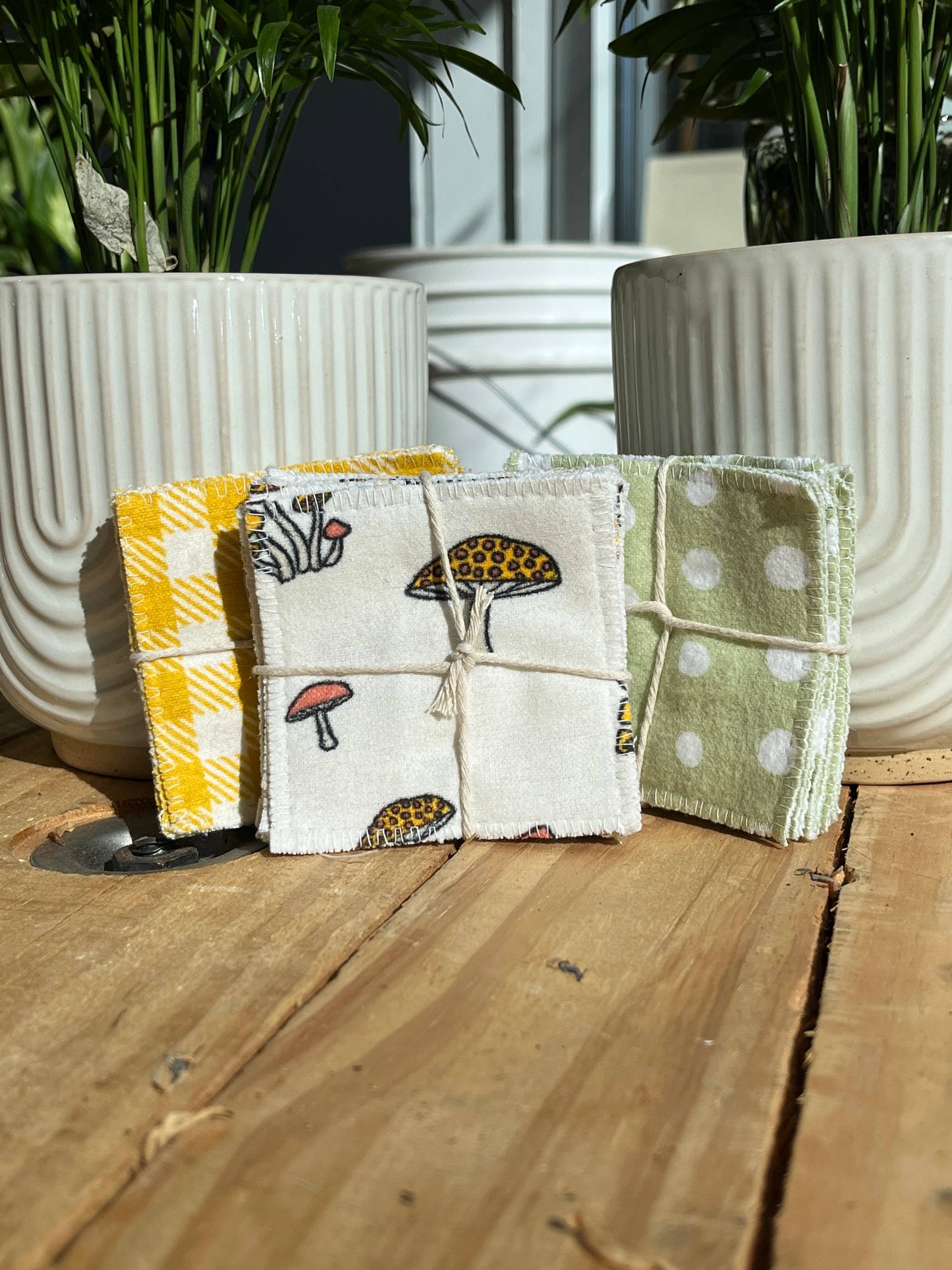 Facial Cloths - 12 pack - Compostable