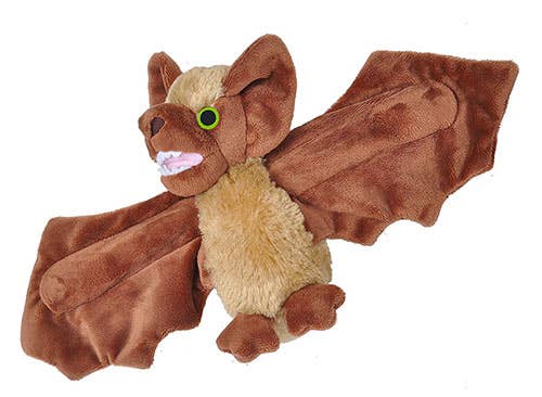 Huggers Brown Bat Stuffed Animal 8"