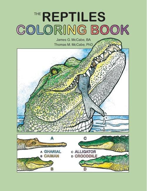 Reptiles Coloring Book: A Coloring Book