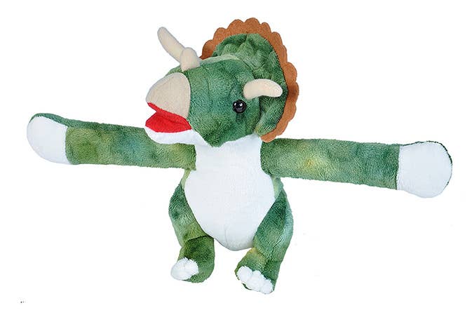 Huggers Triceratops Stuffed Animal 8"