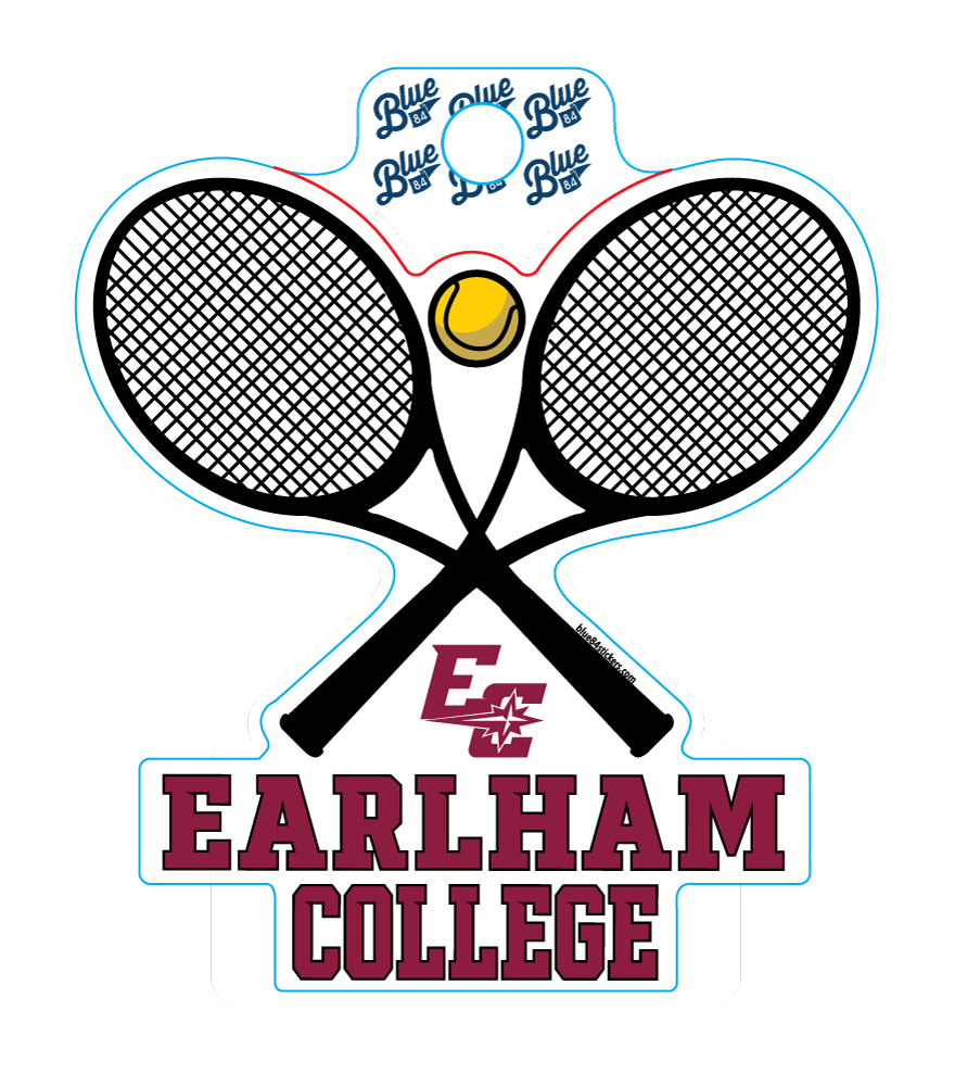 Earlham Vinyl Sports Stickers