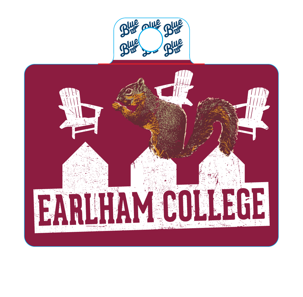 Earlham Vinyl Stickers