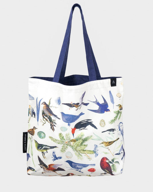 Cognitive Surplus - Feathered Friends: Ornithology Canvas Shoulder Tote