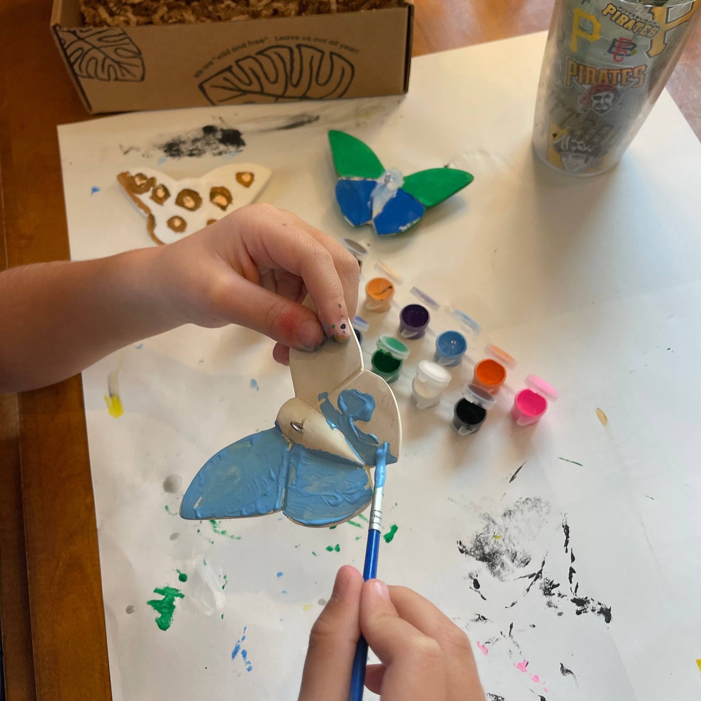 Paint Your Own Butterfly Ornament Kit