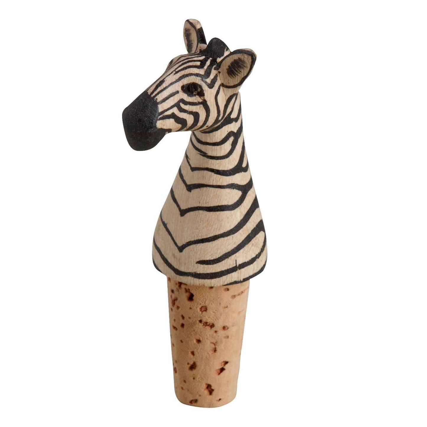 Zebra Bottle Topper