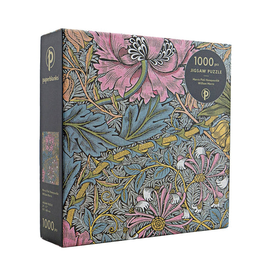 Morris Pink Honeysuckle ~ William Morris ~ Jigsaw Puzzles ~ Puzzle ~ 1000 piece