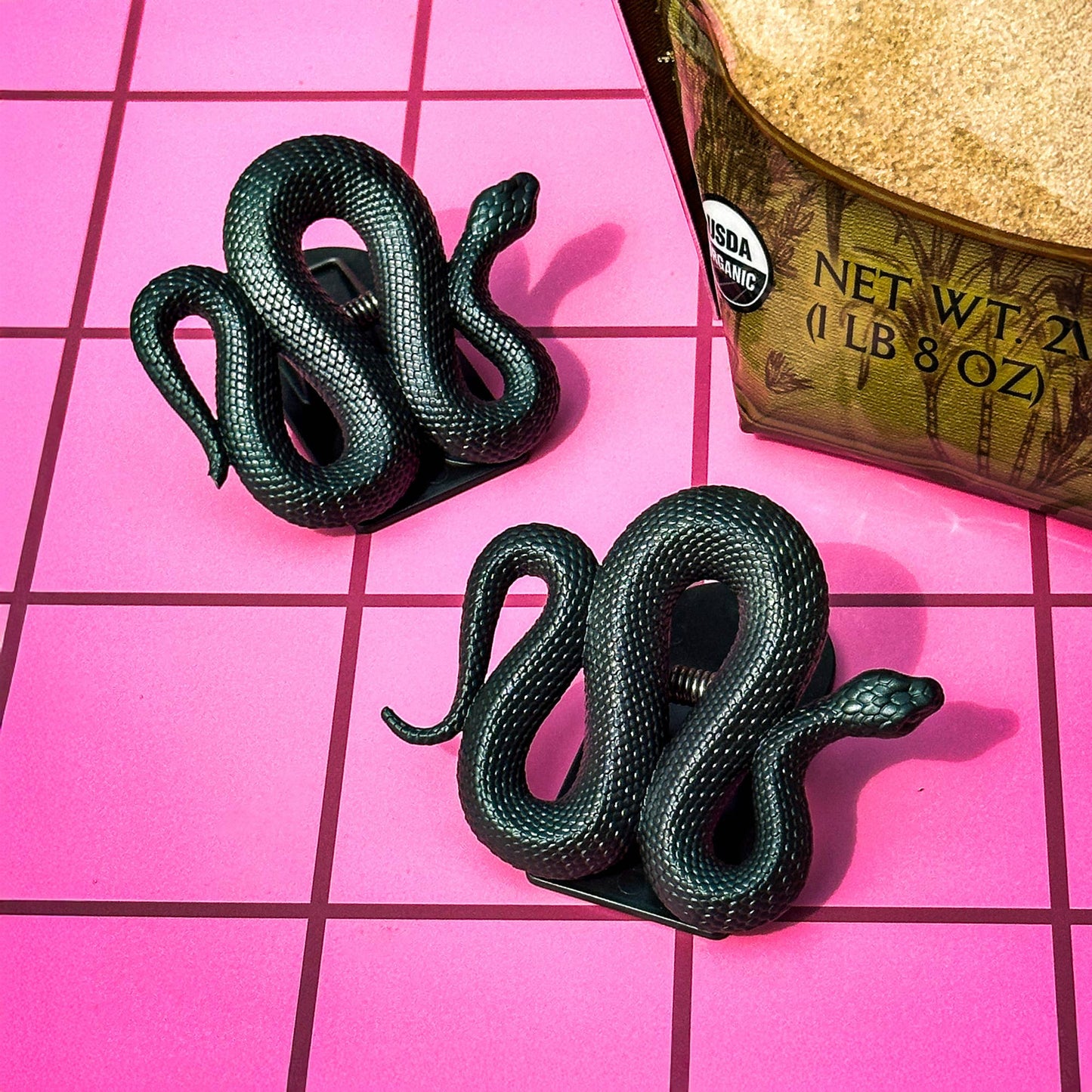 SSSSNACK ATTACK - Snake Bag Clips