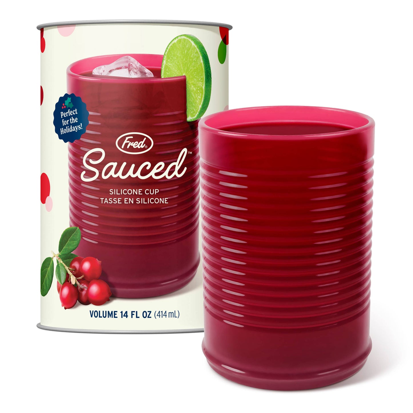 SAUCED - Cranberry Sauce Silicone Cup