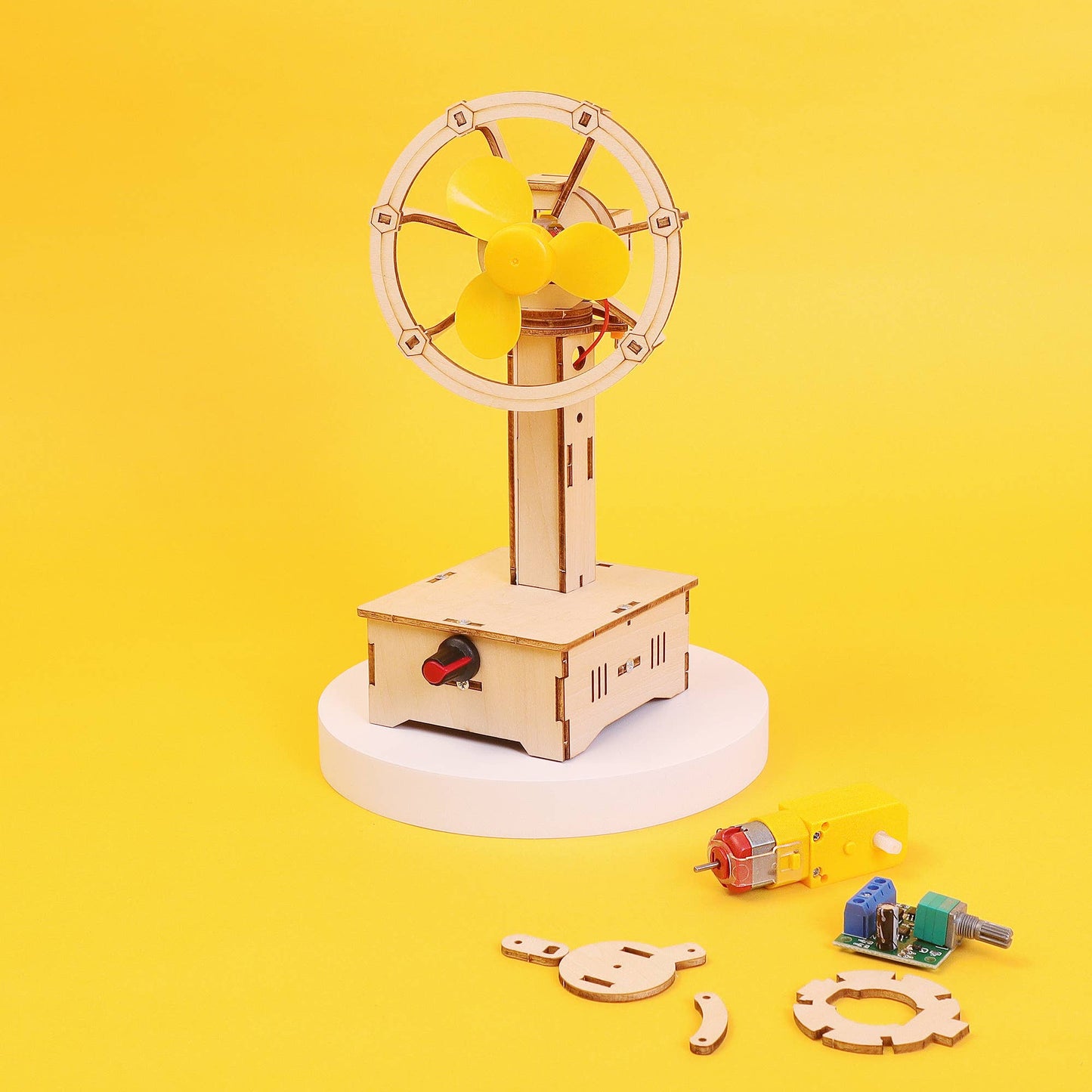 Variable Speed Oscillating Fan DIY Kit