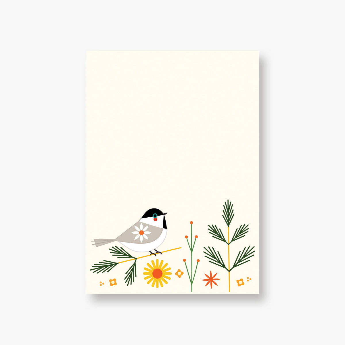 "Chickadee" Notepad