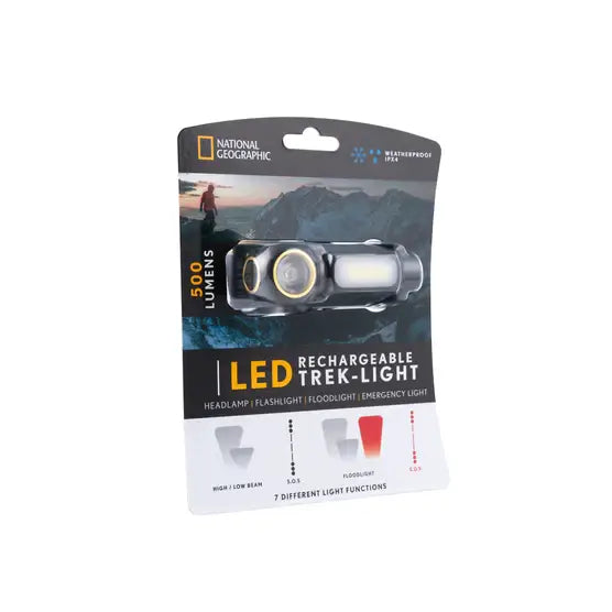 Explore Scientific - National Geographic LED Headlight Rechargeable