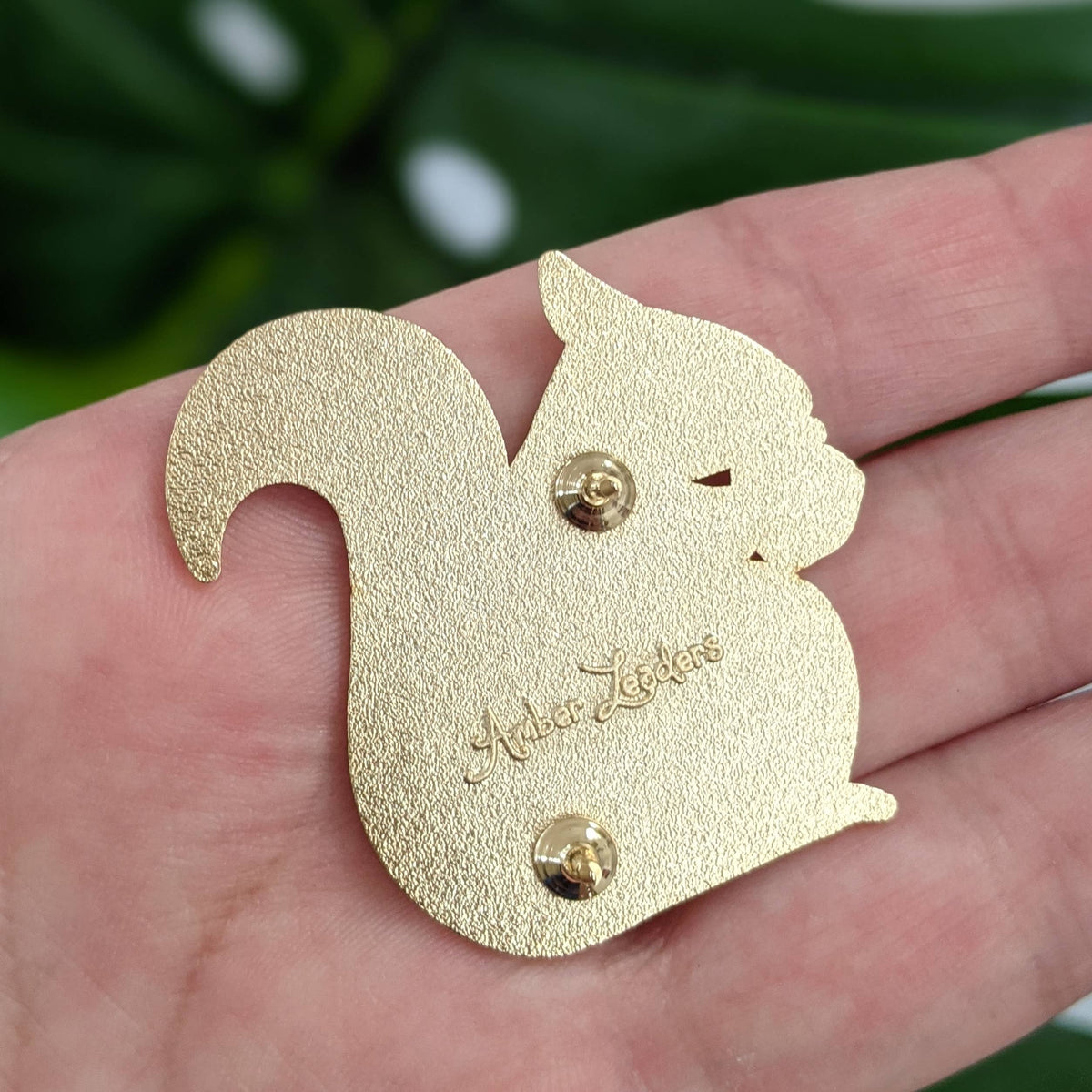 Squirrel Hard Enamel Pin