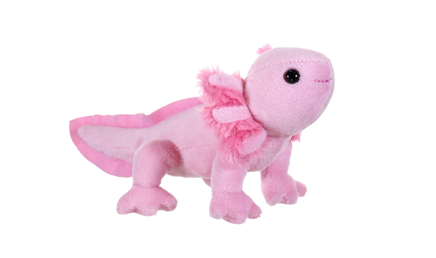Pocketkins-ECO-Axolotl Stuffed Animal 5"