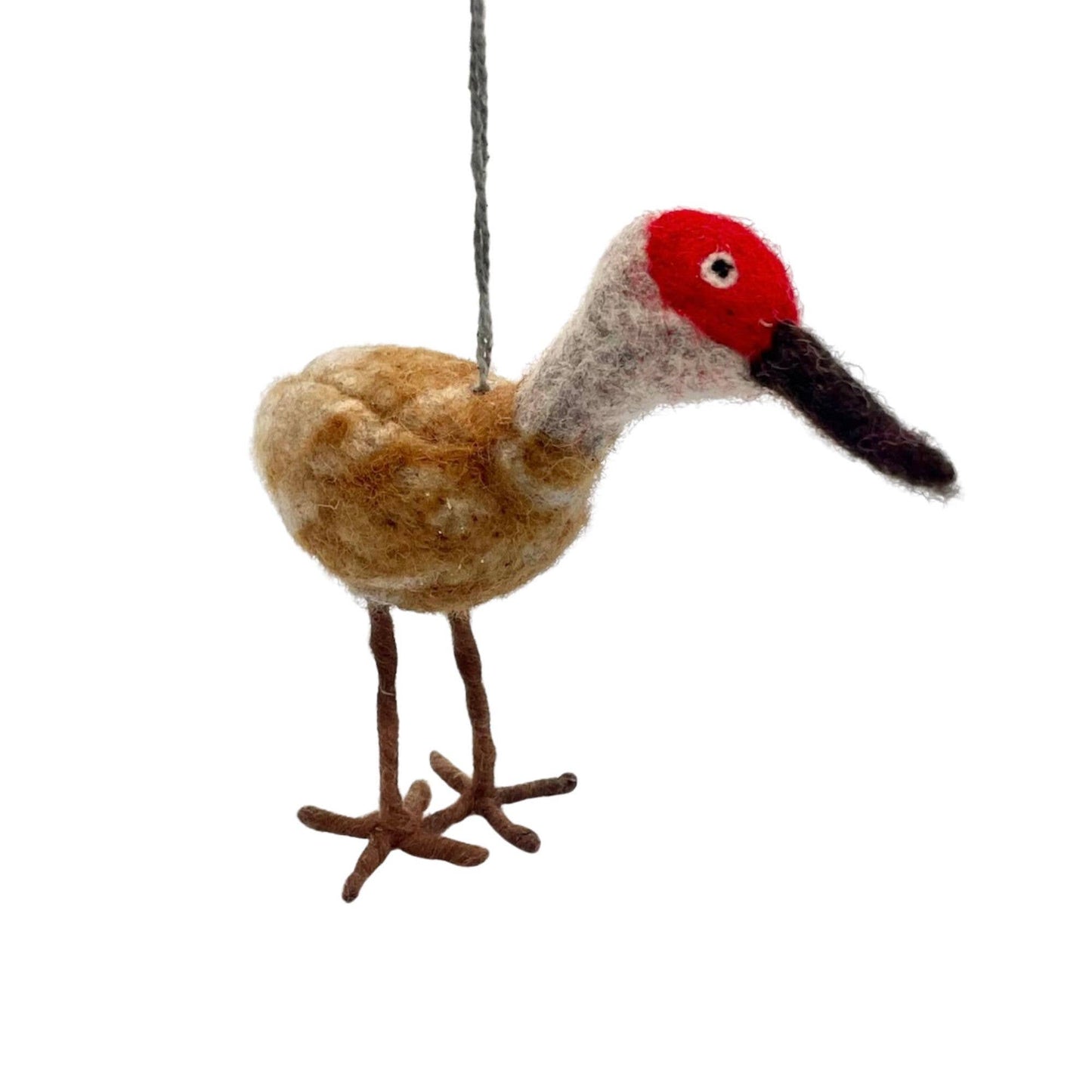 Sandhill Crane Felt Ornament