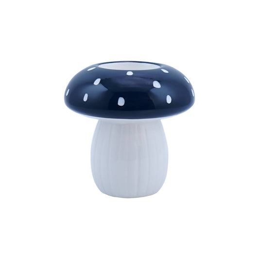 Mushroom Shaped Ceramic Tea Light Holder Woodland
