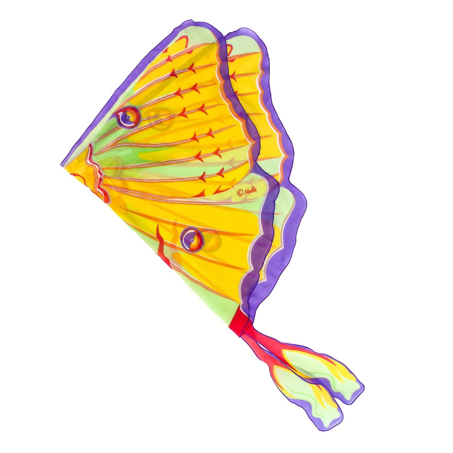 Transform outdoor adventures or imaginative play with the Natural Butterfly & Moth Wings: Monarch Blfy, featuring vibrant orange, black, and white patterns inspired by real monarch butterflies.