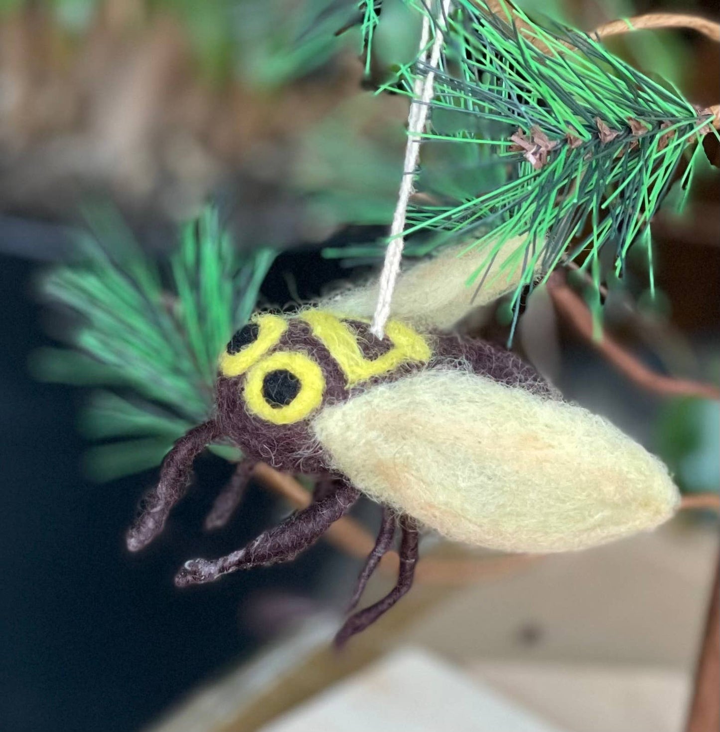 Cicada Felt Ornament