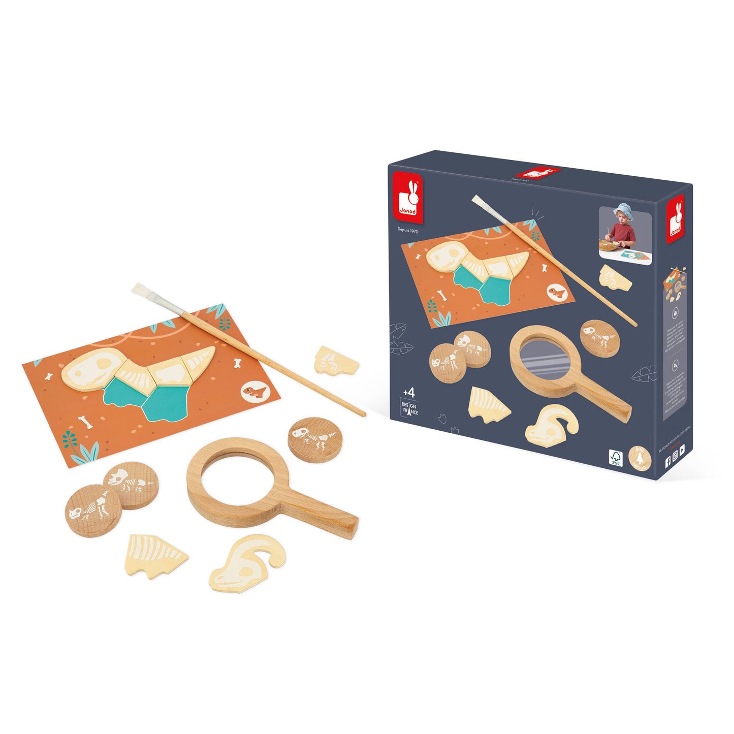 Dino | Dig Puzzle Game | Ages 4-8 Years