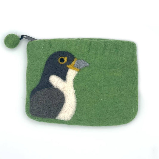 Women of the Cloud Forest - Peregrine Falcon Felt Coin Purse