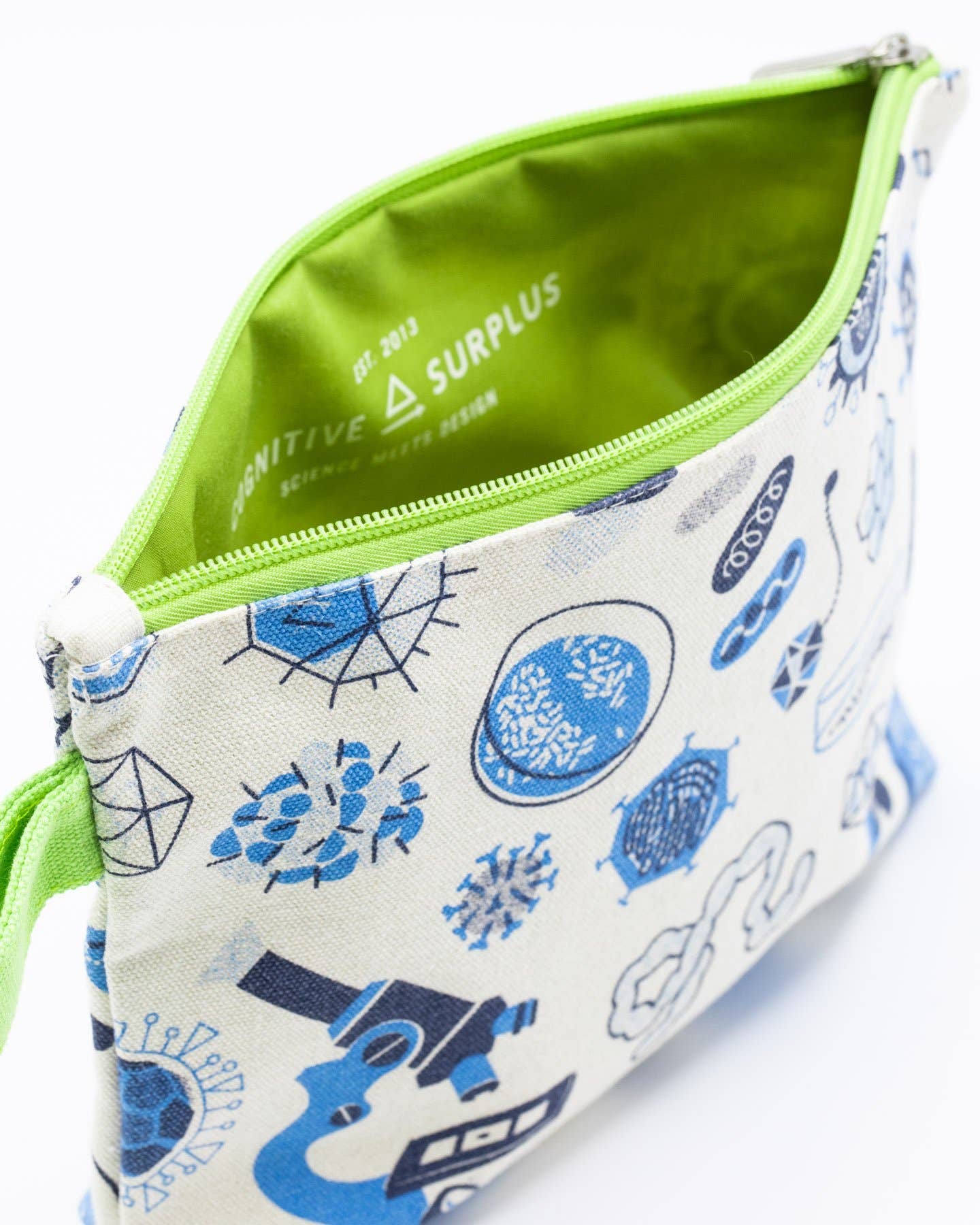 Retro Microbiology Pencil Bag