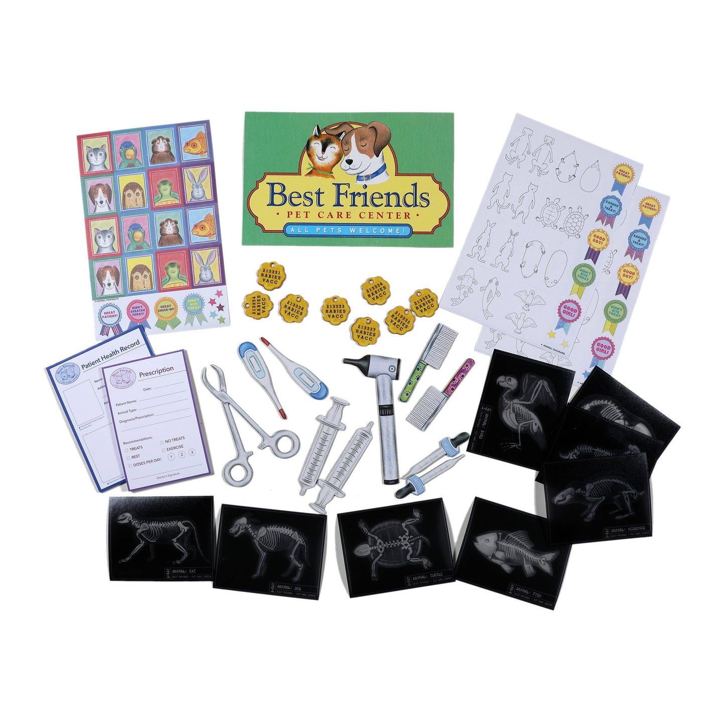 eeBoo - Veterinarian Pretend Play