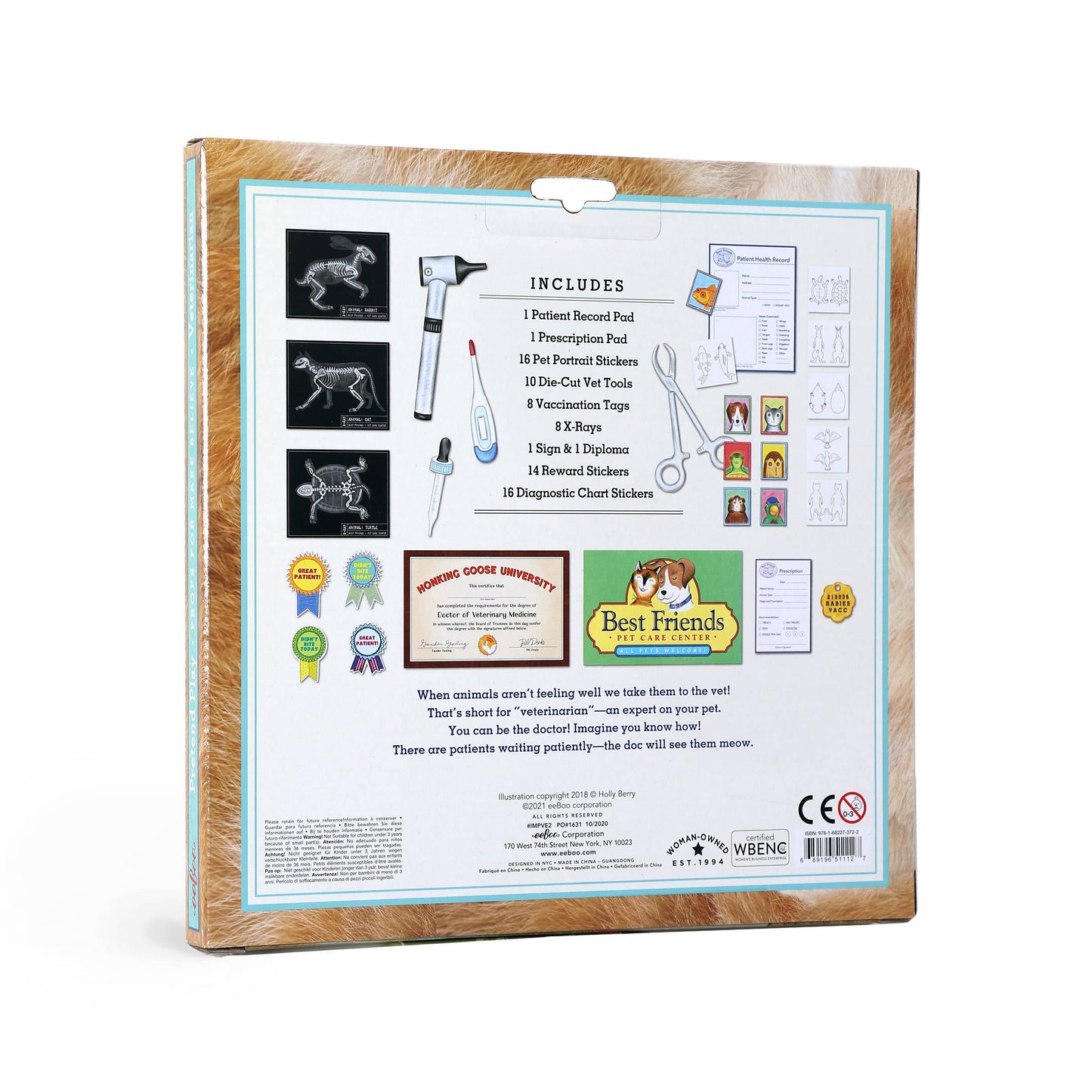 eeBoo - Veterinarian Pretend Play