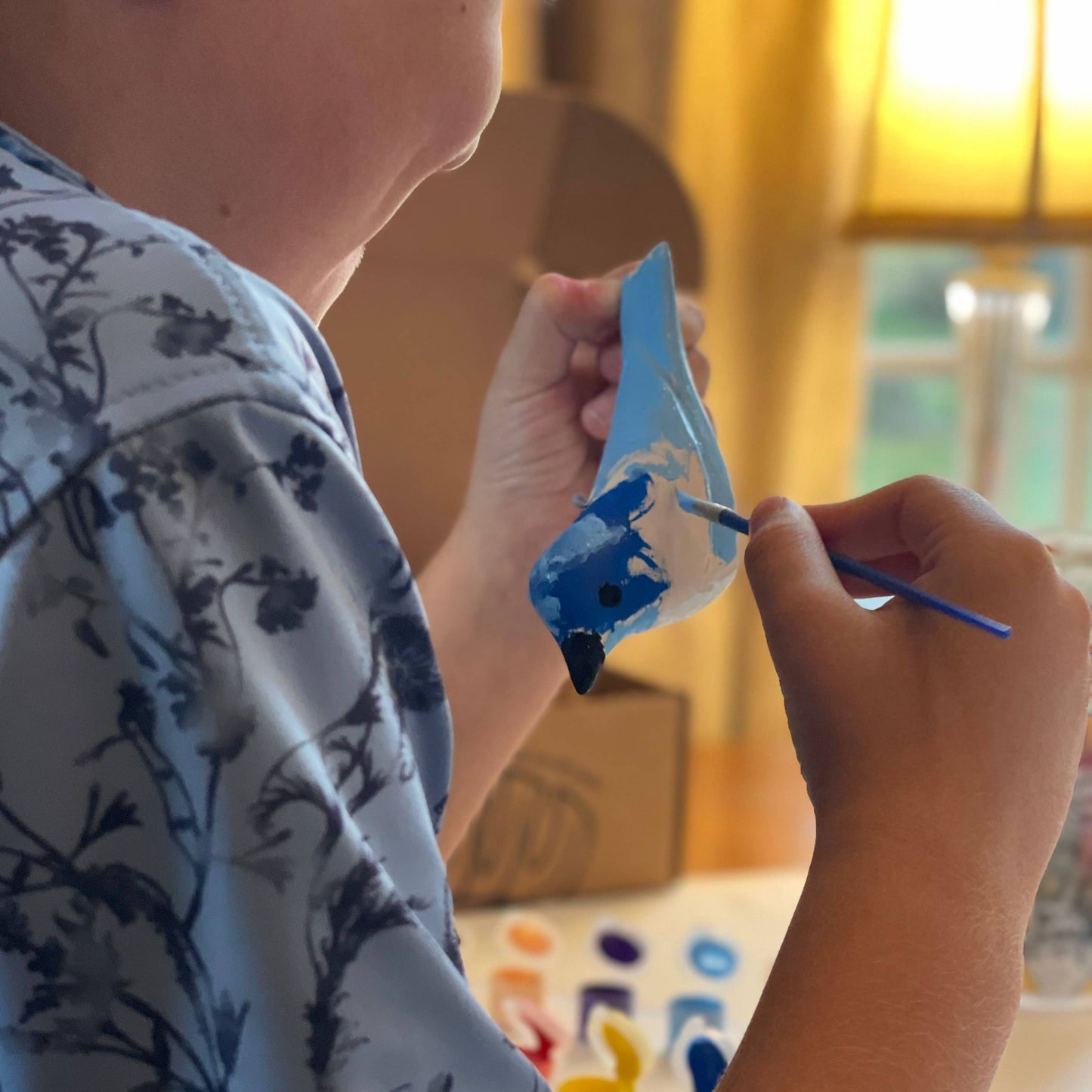 Paint Your Own Backyard Bird Ornament Kit