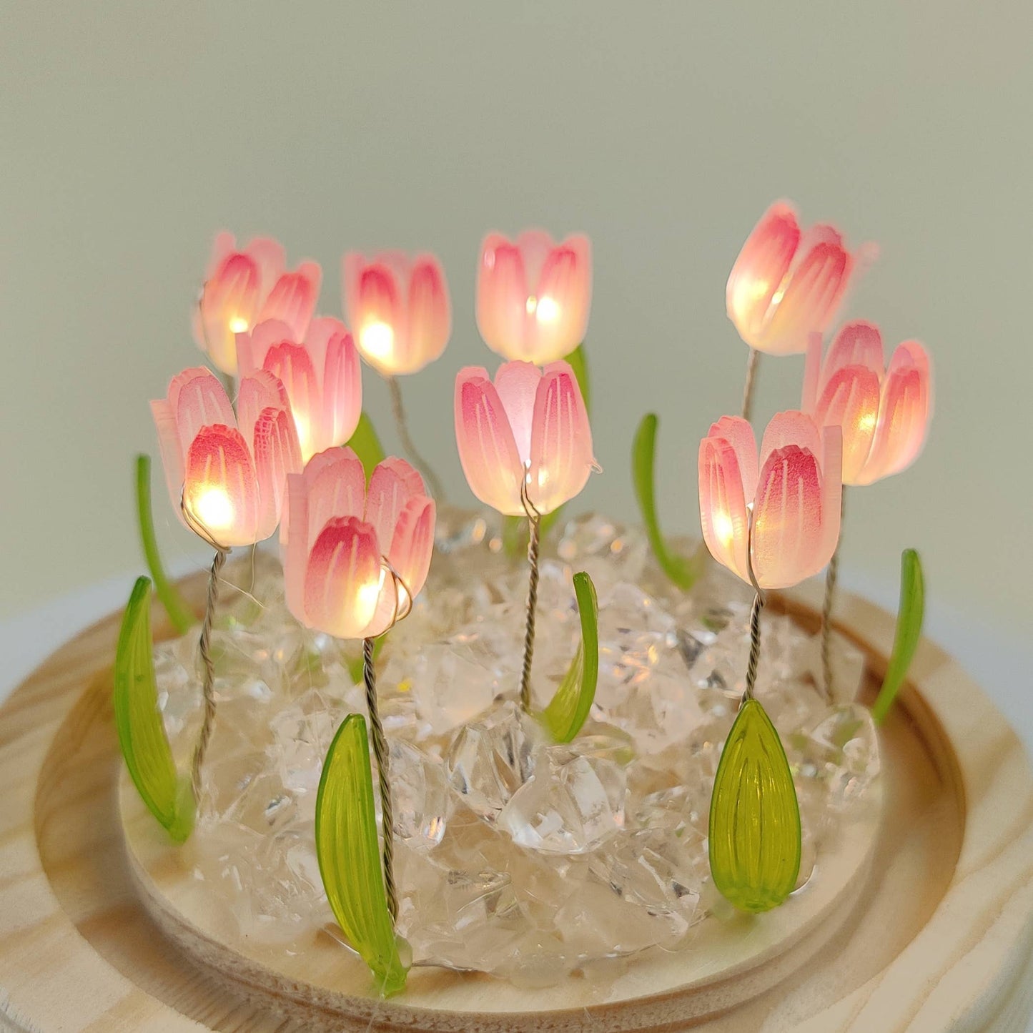 Tulip LED Light DIY Kit, Craft Gift for Girls