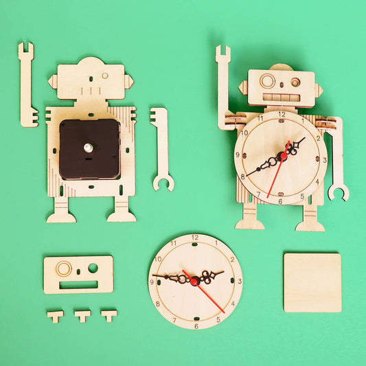 Robot Clock DIY Kit